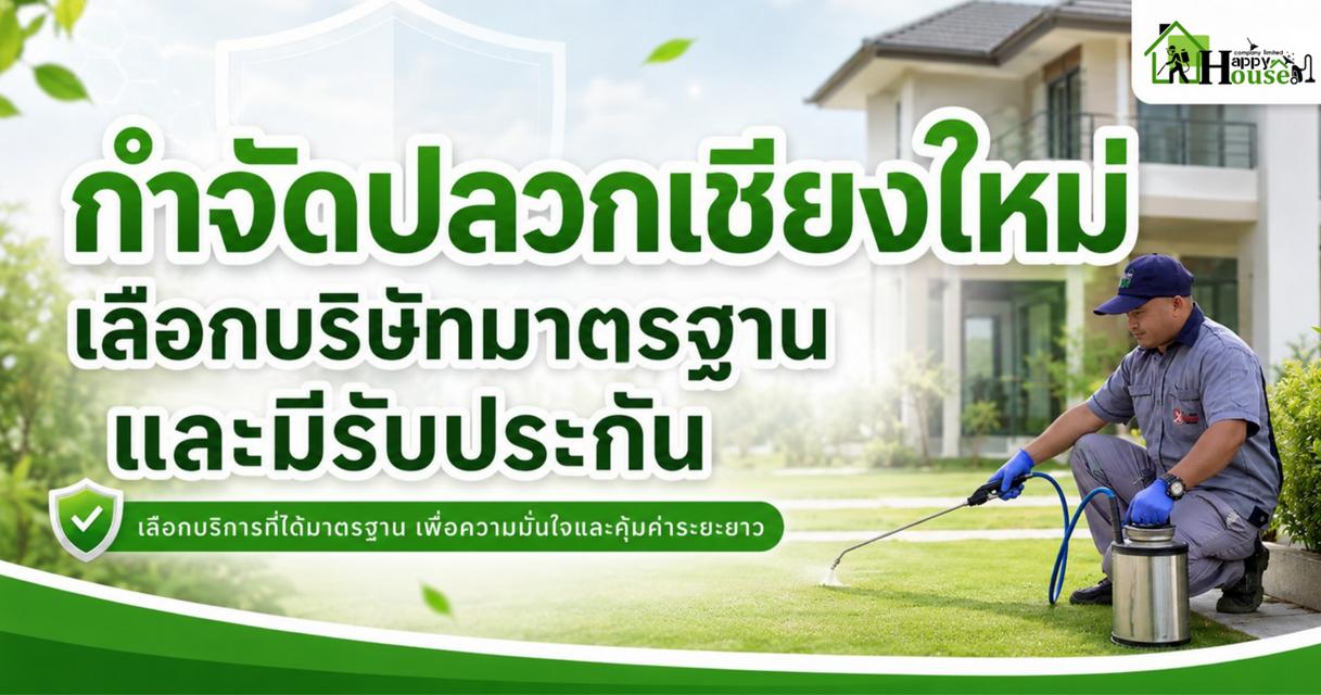 บริการกำจัดปลวกและแมลง