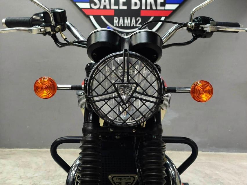 Triumph Bonneville T100 ปี 2018 abs   รถสวยมากๆ สีหายาก สไตล์ Classic รูปที่ 4