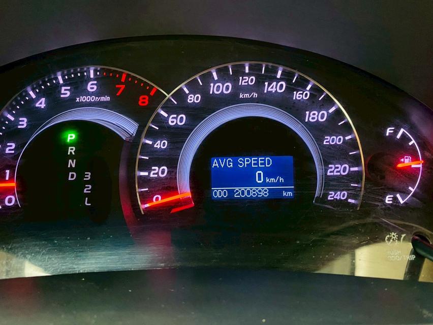 รถToyota Camry ตัว G เครื่อง2.0cc.ปี 2011 สีบรอนซ์เงิน เกียร์ ออโต้ เบนซิน + LPGถังโดนัท ~ รูปที่ 4