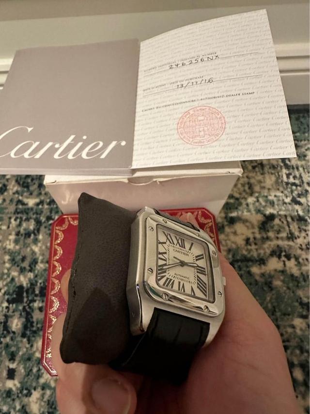 Cartier Santos 100 XL ปี 16 สภาพดี 2