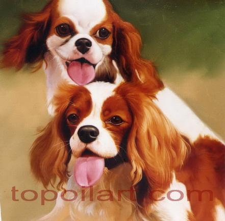 วาดภาพสัตว์เลี้ยงน่ารักเป็นของขวัญของตกแต่งบ้าน 10