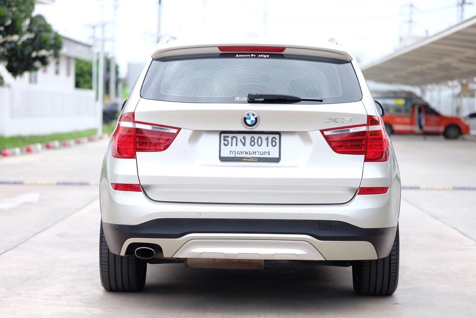 รหัสรถ TNS8016 BMW X3 2.0d HIGHLINE LCI ดีเซล ปี 2016