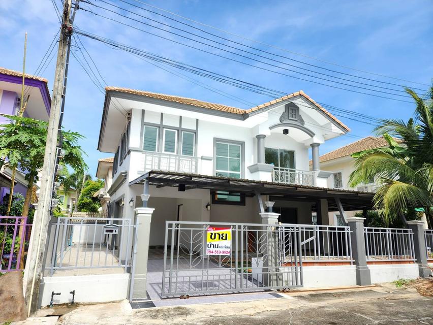 บ้านเดี่ยว 55.7ตรว 2ชั้น พฤกษาวิลเลจ1 ปทุมฯคลอง5 เจ้าของขายเอง เหมาะอยู่อาศัย หรือลวทุน 1