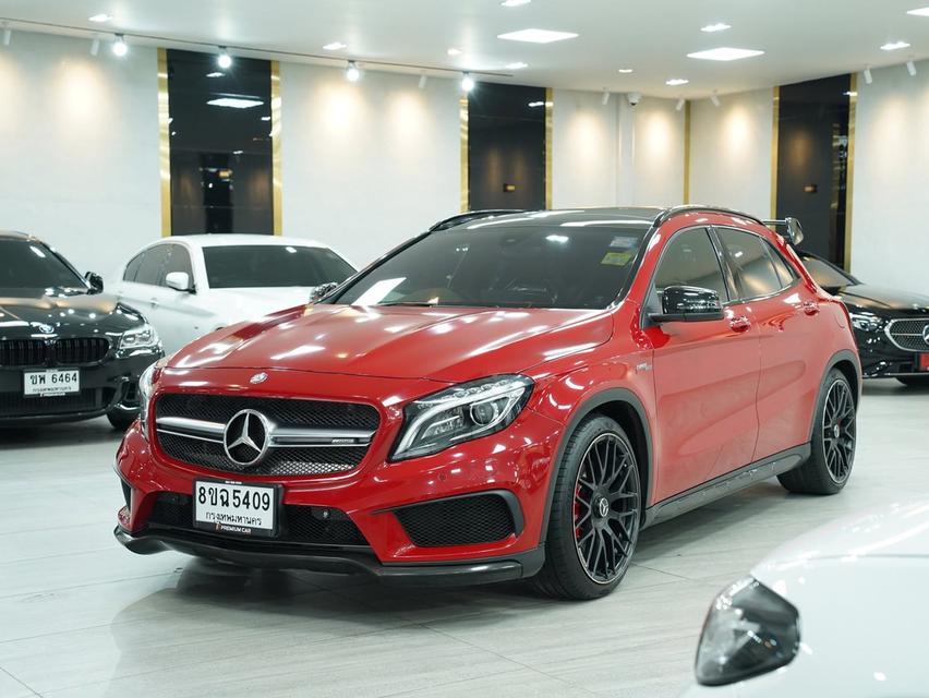Mercedes-AMG GLA45 4MATIC (W156) ปี 2017 สีแดง ไมล์น้อย ขับดีมาก ราคาดี รีบนัดก่อนพลาด