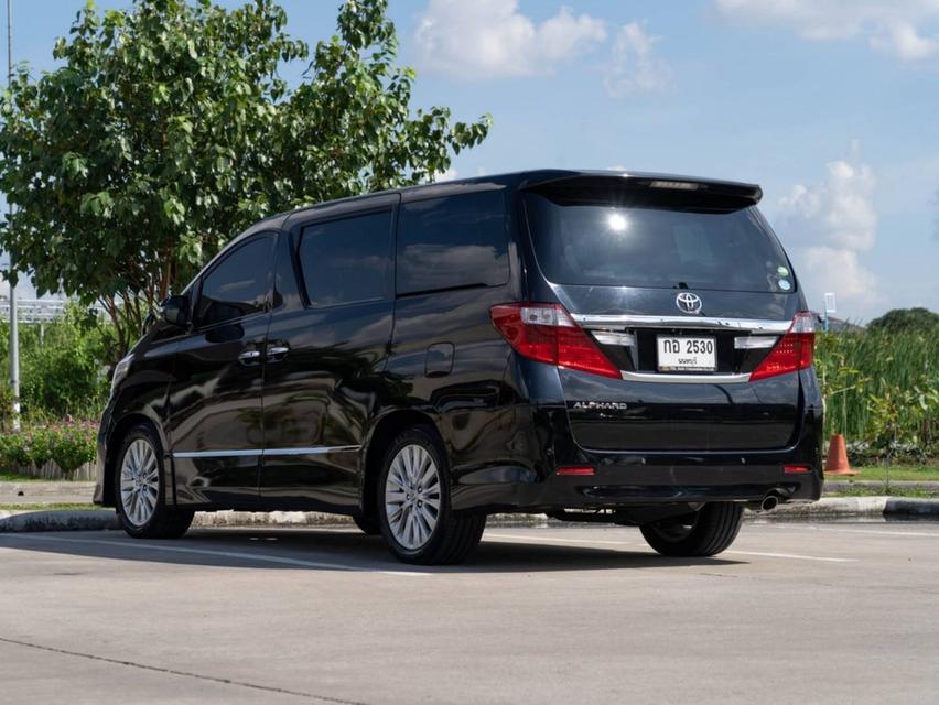 Toyota Alphard 2.4V Sunroof 2014 ดูแลมาดี ใช้น้อย รถสวยใหม่มากๆ 5