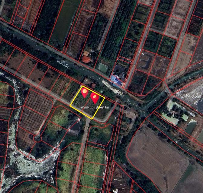 ที่ดิน หนองจอก กรุงเทพฯ 2 ไร่ 84 ตรว. ติดคลองธรรมชาติ – ผังสีเขียว เจ้าของขายเอง