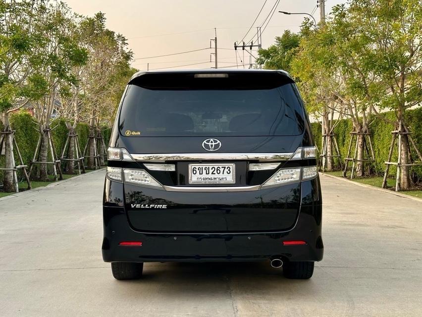 รหัสรถ CH2673 Toyota Vellfire 2.4 V ปี 2014 สีดำ 7