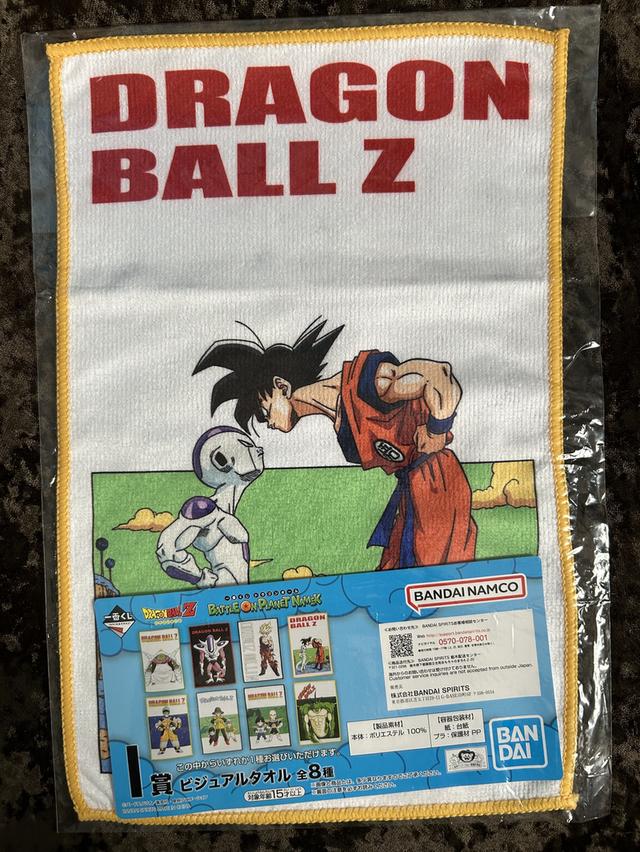 [หายาก! ครบเซต 8 ลาย] ผ้าเช็ดหน้า Dragon Ball Ichiban Kuji: Battle on Planet Namek (รางวัล I) - มือ 1 ในซีล รูปที่ 6