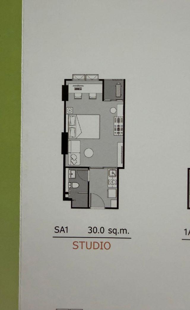 CM04352 ขายดาวน์ คอนโด ศุภาลัย ปาร์ค เอกมัย-พัฒนาการ Supalai Parc Ekkamai-Pattanakarn คอนโดมิเนียม ถนนพัฒนาการ 3