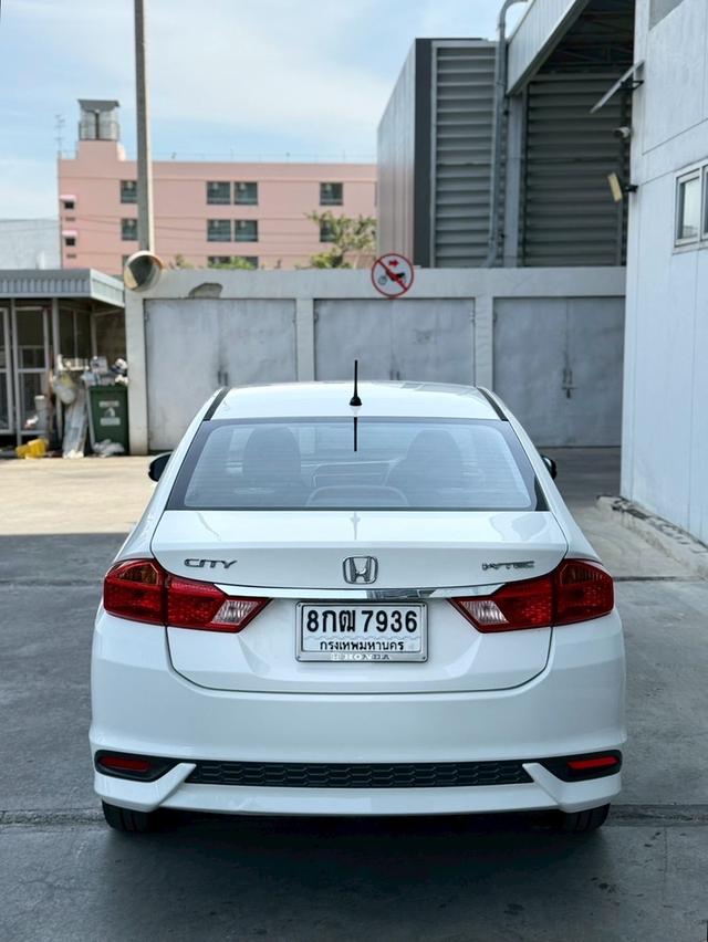 HONDA CITY 1.5V i-VTEC 2019 สีขาว MINOR CHANGE มือเดียว