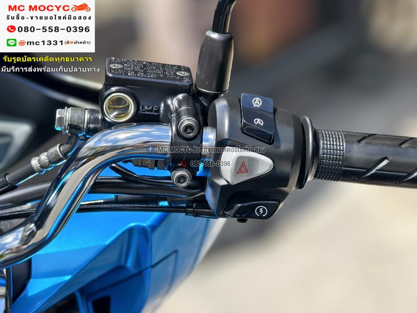Pcx 160i 2023 สีฟ้า วิ่ง9000โล รถบ้านแท้ไม่ใช่รถประมูล กุญแจบุคเซอวิสครบ  No1026   7