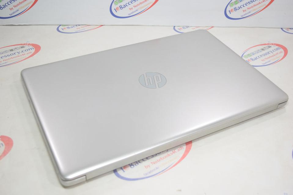 ขายโน๊ตบุ๊ค HP 15-db จอ 15.6” FHD สีเงิน CPU AMD Ryzen 3 การ์ดจอแยก 2GB แบตใหม่ 4