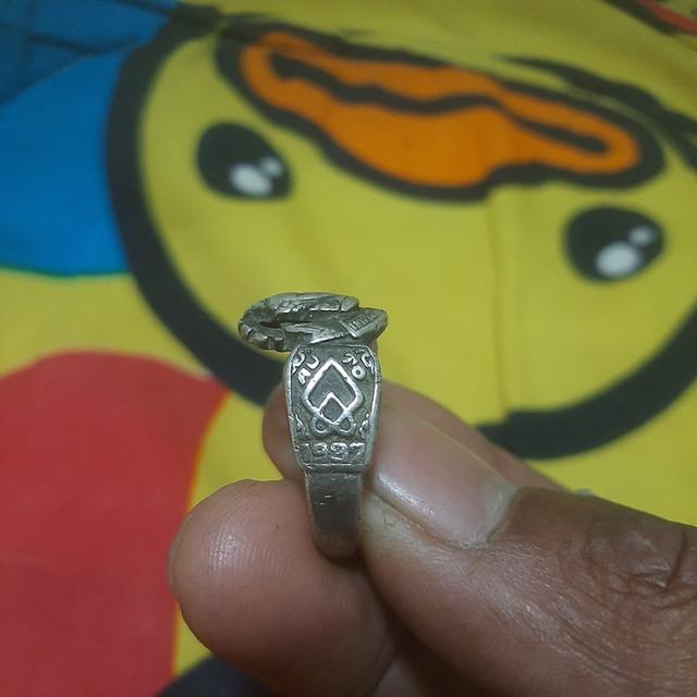 แหวนเนื้อเงินพระวิศษะณุกรรมเทคนิคสุพรรณบุรี.1997