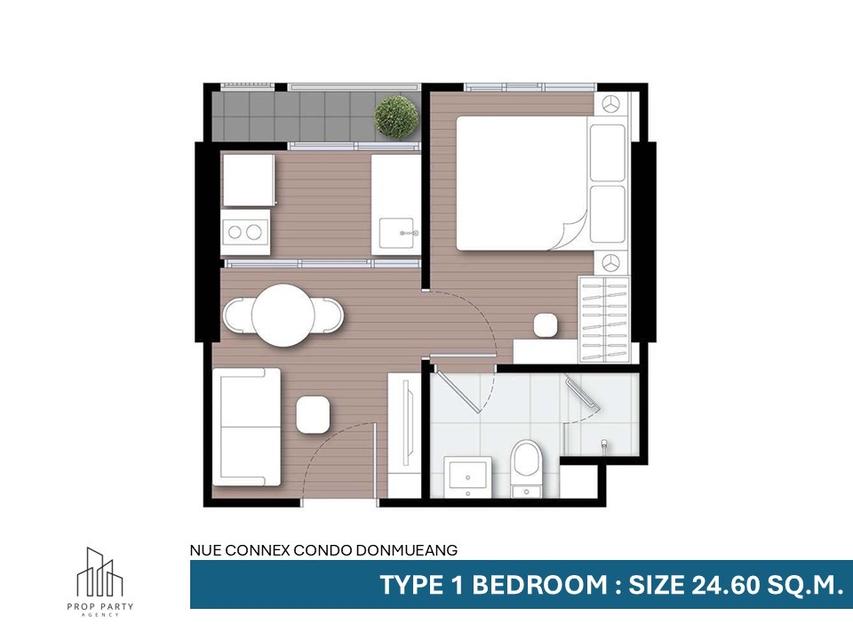 ให้เช่า คอนโด Nue Connex ดอนเมือง 4