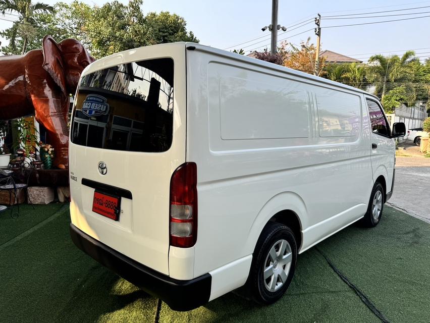 Toyota Hiace 3.0 ตัวเตี้ย D4D Van ปี 2019 #ตู้ทึบสำหรับบรรทุก 3