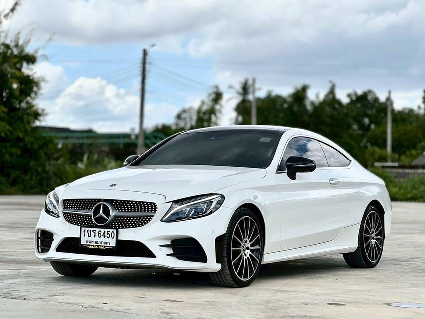 รหัสรถ CH6450 MERCEDES BENZ C250 COUPE AMG 2018 จด 2019