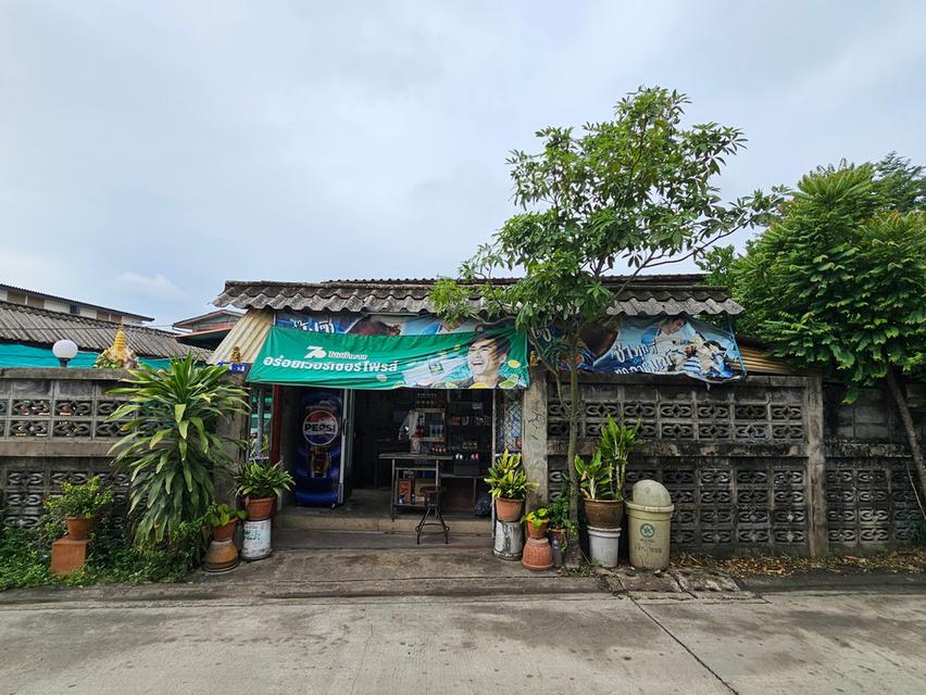 🏡 ขายด่วน❗️ที่ดินแปลงมุมติดถนนซอย พร้อมบ้านครึ่งปูนครึ่งไม้ และห้องเช่า 8 ห้อง ซอยรามอินทรา 47 5