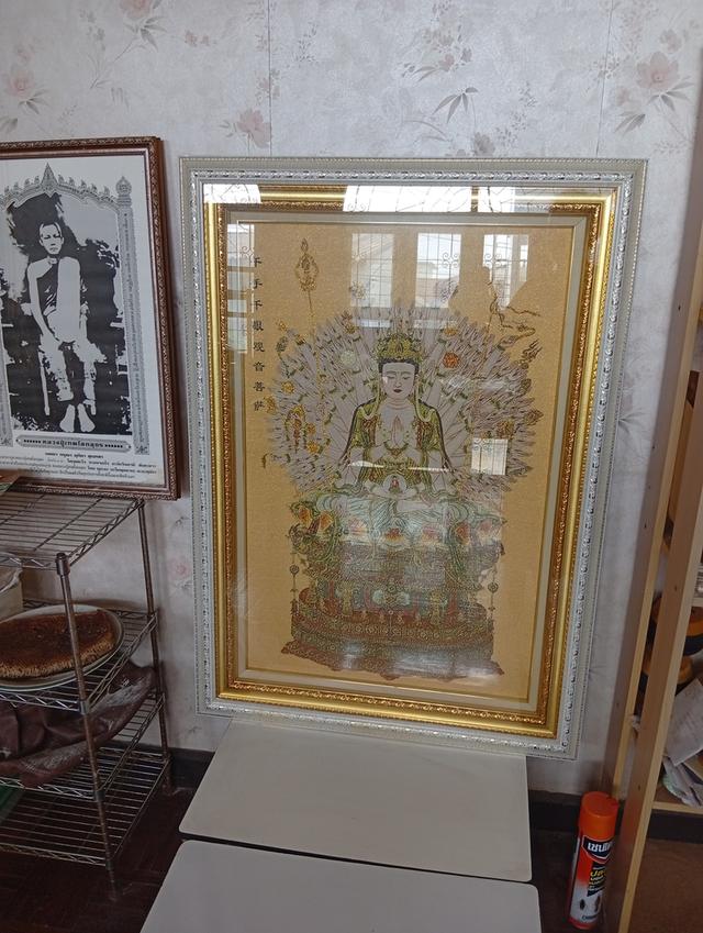 ภาพเจ้าแม่กวนอิม Hand made รูปที่ 4