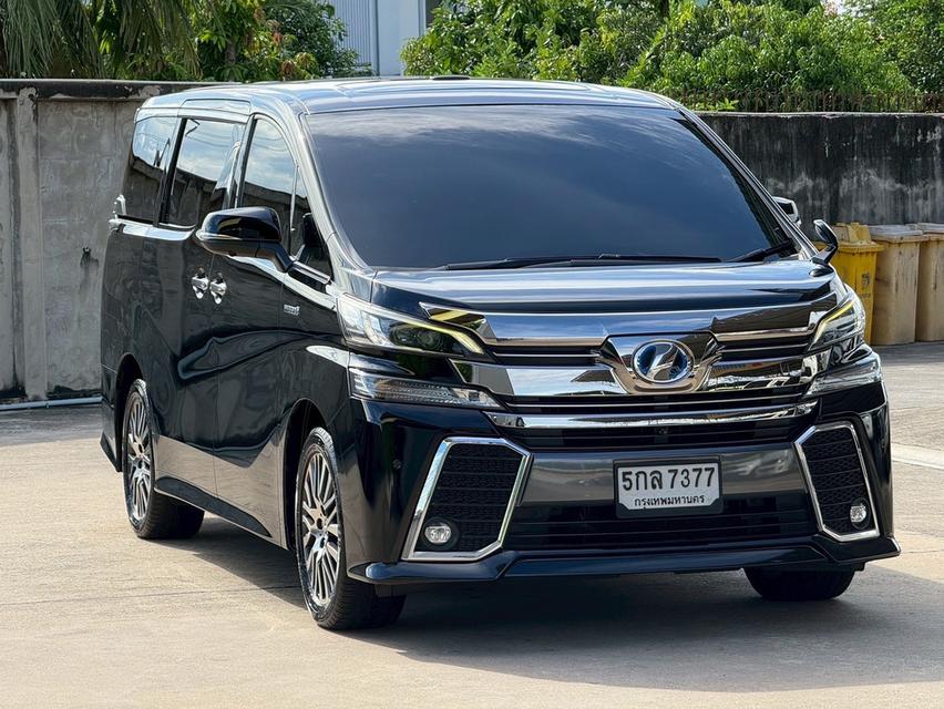 Toyota Vellfire 2.5 Hybrid ZR ปี 2015 สีดำ 6