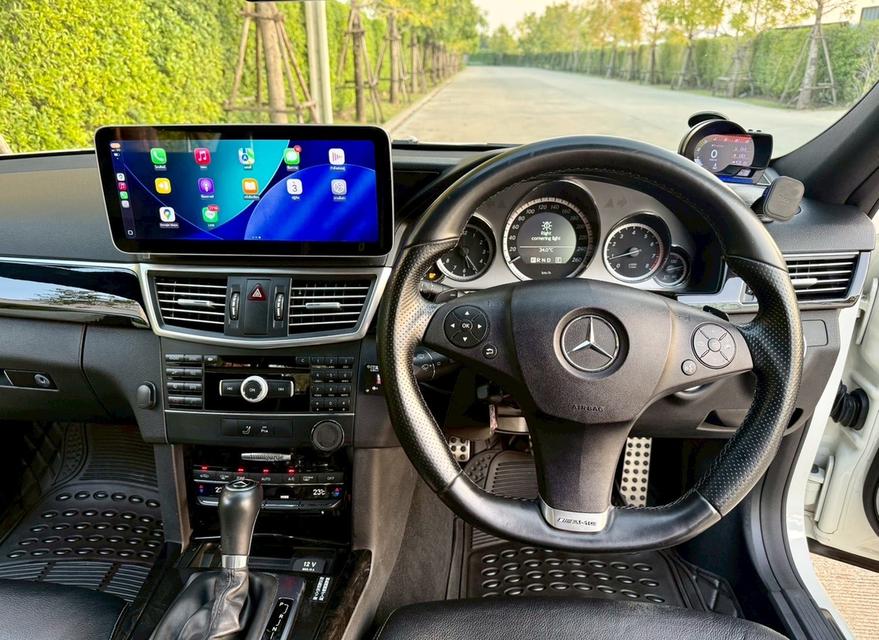 รหัสรถ AP4311 Mercedes-Benz #e200 #w212  ปี 2012 ชุดแต่ง AMG รอบคันจากโรงงาน สีขาว  13