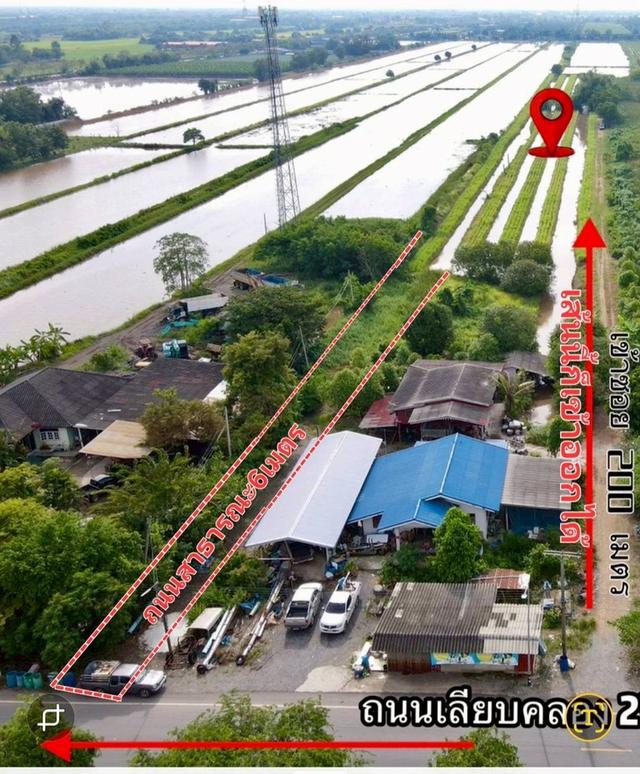 ที่ดินคลอง13 หนองเสือ หลังเทศบาลหนองสามวัง 6