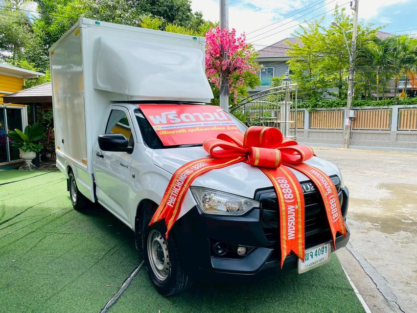 ISUZU D-MAX SPARK 1.9 Ddi ปี 2021 #กระบะตู้แห้งทึบเปิดท้าย รองรับงานหนักสบายๆ
