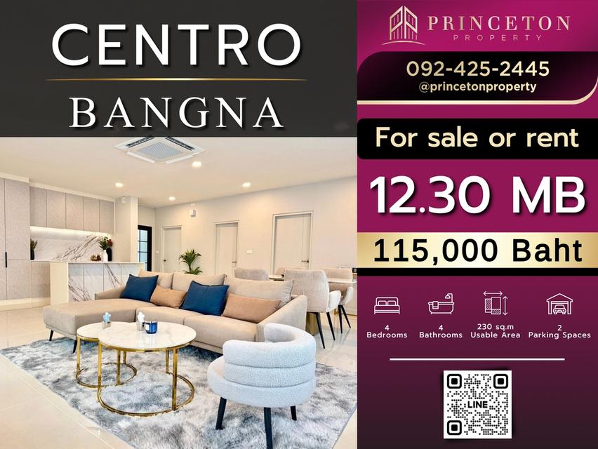 House For Sale or Rent CENTRO Bangna 1