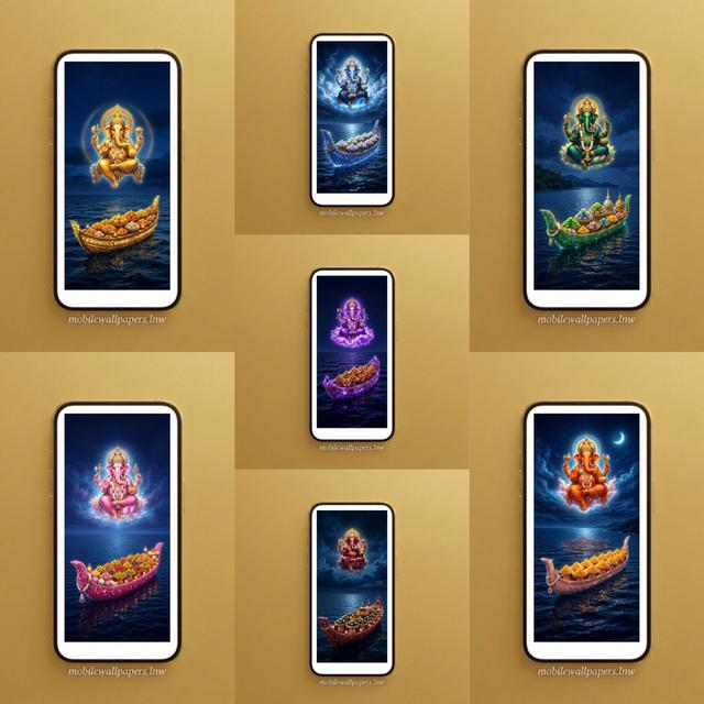 พระพิฆเนศ Lord Ganesha วอลเปเปอร์มือถือ วอลเปเปอร์มงคล วอลเปเปอร์สายมู ลูกรักสิ่งศักดิ์สิทธิ์ จอสวยรวยโชค Lucky Mobile Phone Wallpaper