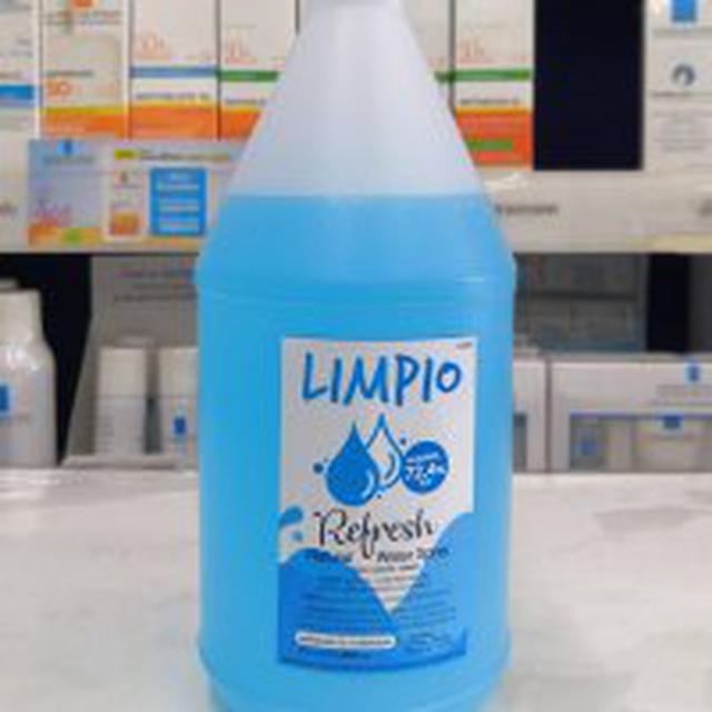 LIMPIO Alcohol 72.4% refresh water spray 1000 ml แอลกอฮอล์แบ 3