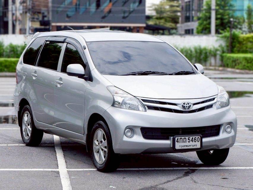 รหัสรถ QT5460 Toyota Avanza 1.5 E เกียร์ Auto สีบอร์นเทา ปี 2014 4
