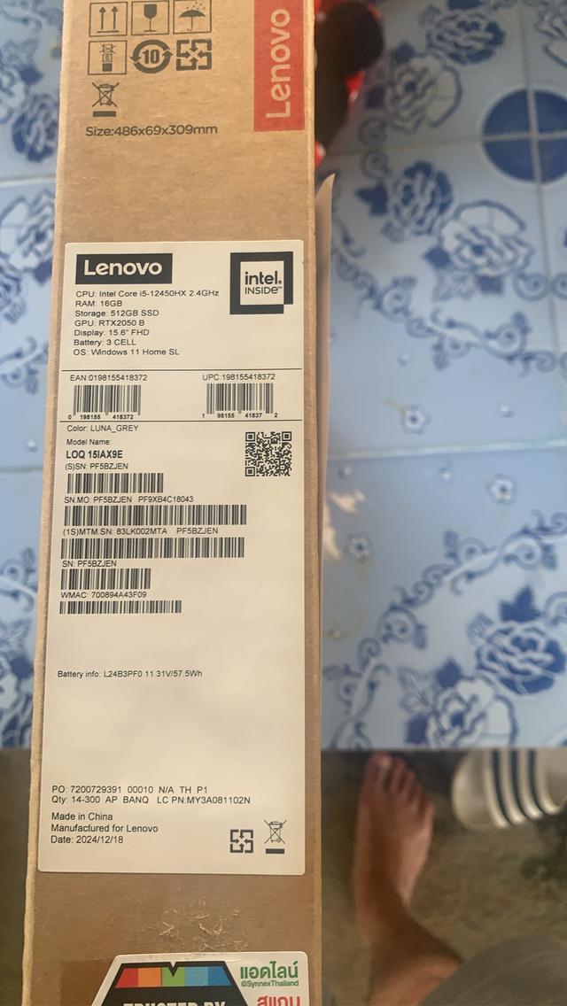 โน๊ตบุ๊คเล่นเกมส์มือ 1 ยังไม่แกะกล่อง รูปที่ 2