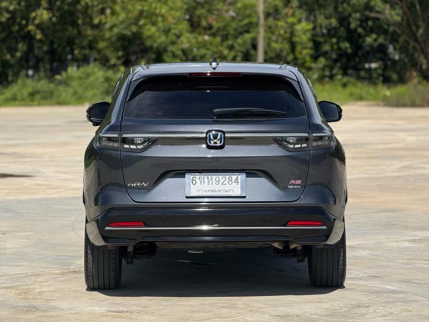 HONDA HRV Wagon 4dr e:HEV RS E-CVT FWD 1.5i (Hybrid) Y22 สีเทาดำ   ออโต้  3