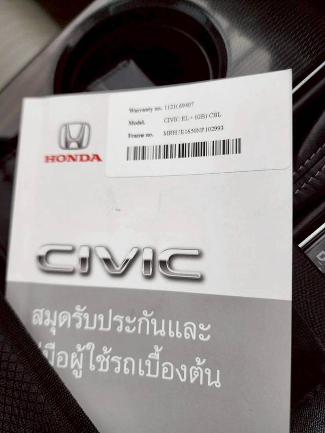 HONDA CIVIC FE 1.5 TURBO EL 2021 จด 2022 20