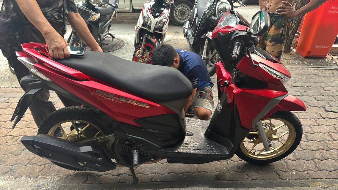 คลิก125i 2017 เครื่องเดิมดี เอกสารครบราคา22,000