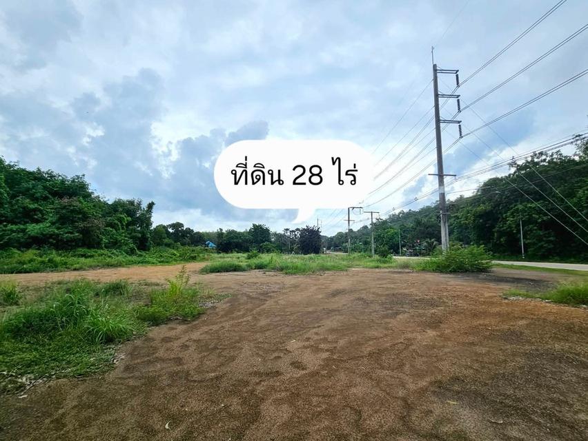 ขายสวนยางพร้อมที่ดิน ขนาด 28 ไร่ สวยและดี ราคาถูก ติดถนนสายสุขุมวิท-ท่าเรือแกลง จ.ระยอง  ที่ดินประเภท ชบ.1-12 ประเภทชุมชน (สีส้ม)🟠  ที 4