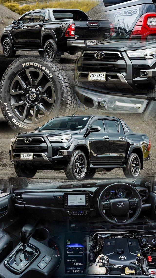 Ford Ranger Stormtrak 4WD ปี 2024 รถบ้านมือเดียว ไมล์ 91,500 กม. 919,000 บาท