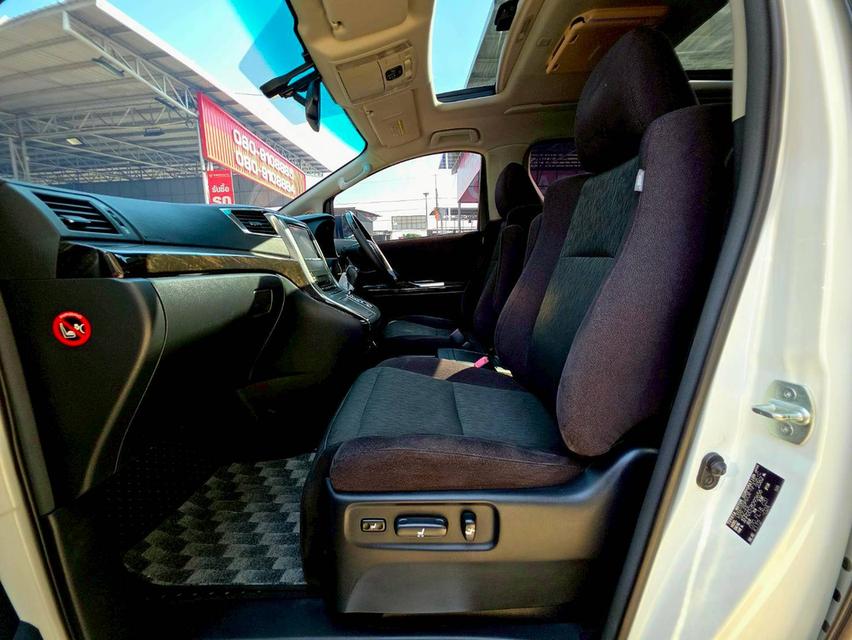 รหัสรถ SEZ8393 Toyota Vellfire 2.4 ZG Edition (ตัวท๊อป) เกียร์ ออโต้ เบนซิน สี ขาว ปี 2014 11