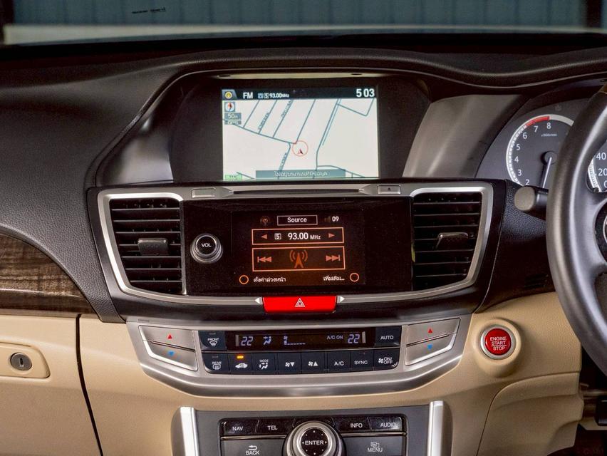 HONDA ACCORD 2.4TECH ปี 2013เจ้าของเดียว รถสวย กุญแจสำรองครบ  11