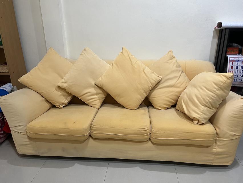 โซฟา3ที่นั่งปลอกผ้าซักได้