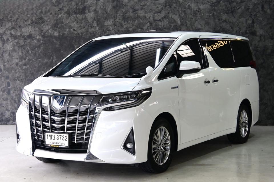 รหัสรถ JRS3832 🚘 TOYOTA ALPHARD GF HYBRID 2021