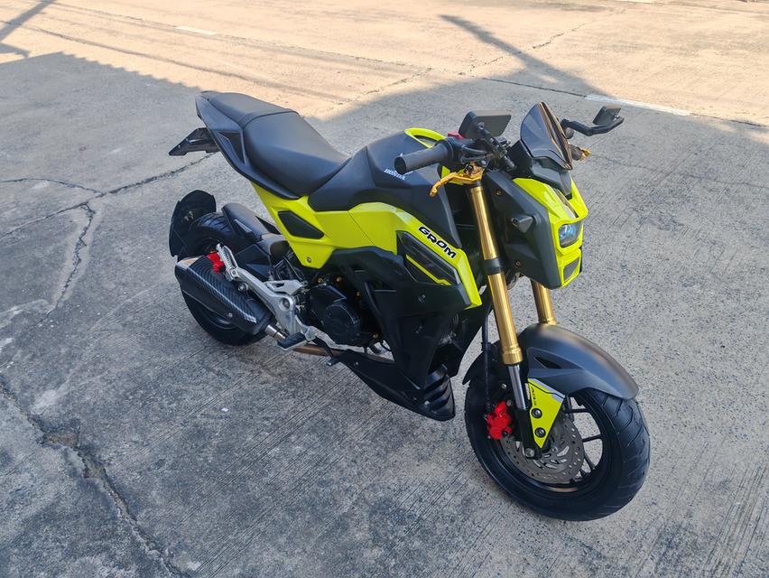 Honda MSX SF 2017 สีเหลืองดำ