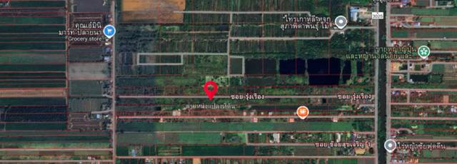 ขาย ที่ดิน ปทุมธานี รังสิตคลอง 12 หนองเสือ  20 ไร่ 80 งาน 8000 ตรว 1