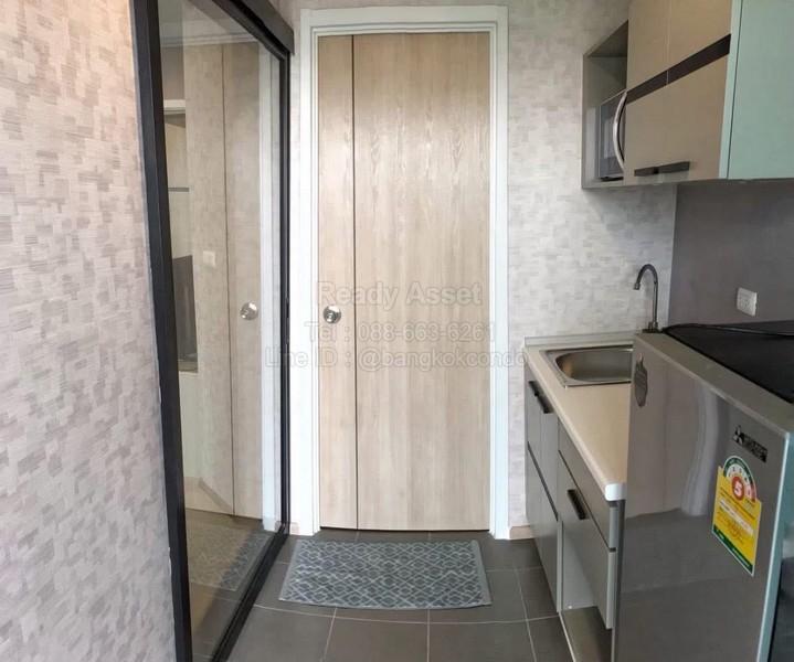 CR6901-0026 ให้เช่าคอนโด The Excel Groove Lasalle 52 ขนาด 28 ตรม 1 ห้องนอน ชั้น 7 วิวโล่งโปร่ง สบายตา ติด BTSแบริ่ง 6