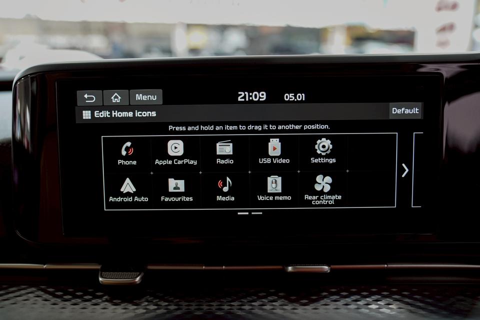 ็ีKIA CARNIVAL 2.2 SXL AT ปี 2021 สีฟ้า เลขไมล์ปัจจุบัน 41,xxx กม. 14