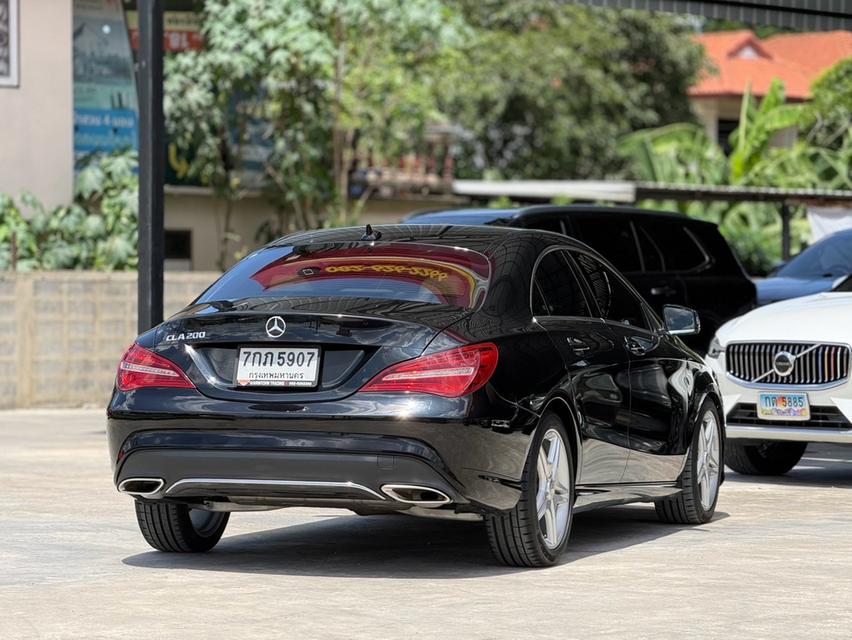 2017 BENZ CLA-CLASS, 200 โฉม W117 ปี13-20 สีดำ เกียร์ออโต้ เครื่องเบนซิน รถบ้านแท้ รุ่นใหม่ Facelift รูปที่ 4