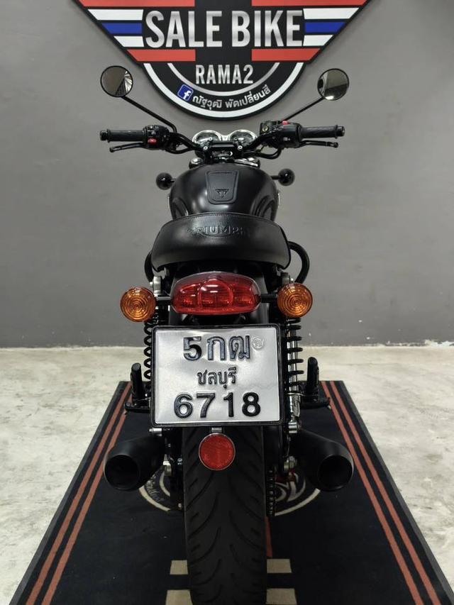 Triumph Bonneville T100 Black ปี 2019 abs หล่อๆ พร้อมขี่ใช้งาน รูปที่ 8