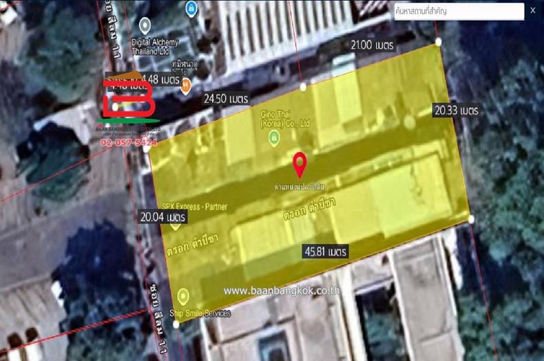 ที่ดิน ซอยสีลม 11 เนื้อที่ 230 ตรว. ใกล้มูลนิธิตระกูลหว่อง ถนนสีลม แขวงสาทร เขตบางรัก กรุงเทพมหานคร 5