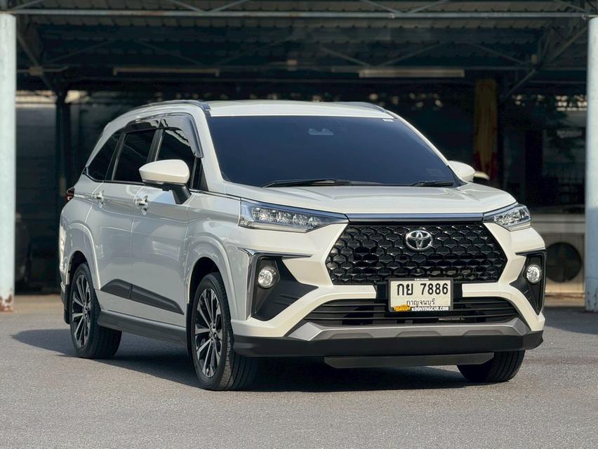 Toyota Veloz 1.5 Premium  ปี2022 จดทะเบียน 2023  สีขาว รถมือเดียว สีขาวมุก  7 ที่นั่ง ไม่เคยมีอุบัติเหตุหนักใดใดทั้งสิ้น