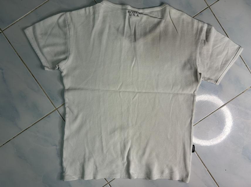 [Rare Details] AVIREX U.S.A. Ribbed Tee - Japan License รูปที่ 2