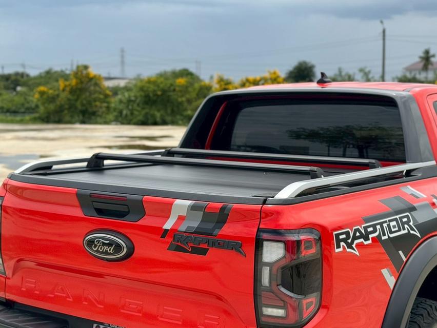 Ford Ranger Pickup 4dr DCab Raptor Auto 10sp 4WD 3.0TTi (V6,EcoBoost)  ปี 2023 สีส้ม ไมล์ 58,xxx km 2